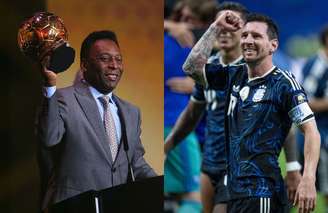 Pelé e Messi disputam posto de maior jogador da história