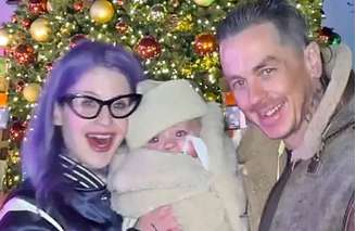 Kelly Osbourne e Sid Wilson, do Slipknot