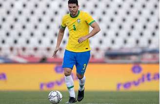 Nino, do Zenit, atuando pela Seleção Brasileira 