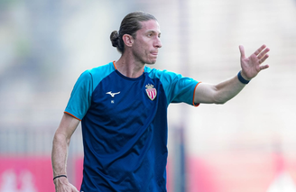 Filipe Luís, técnico do Monaco