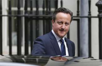 Primeiro-ministro britânico, David Cameron, em Londres. 03/06/2015