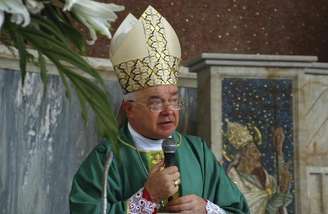 Ex-arcebispo Jozef Wesolowski em Santo Domingo. 03/08/2009
