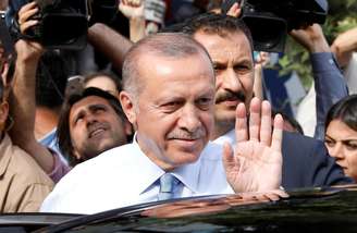 O presidente da Turquia, Recep Tayyip Erdogan