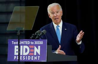 Candidato presidencial democrata, Joe Biden 
30/06/2020
REUTERS/Kevin Lamarque