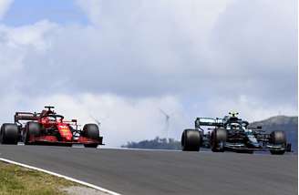 O GP de Portugal deste domingo vai ter o céu nublado como cenário 