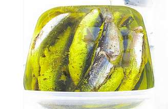 Conserva de sardinhas no azeite