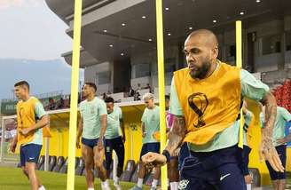 Daniel Alves está preso preventivamente sem direito a fiança, em Barcelona, na Espanha.