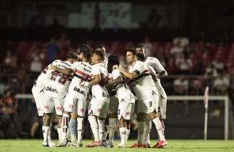 Jogadores do São Paulo. 