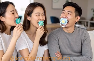 Uso de chupetas em adultos vira tendência na China