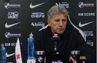 Renato Gaúcho na entrevista coletiva pós-classificação do Vasco –