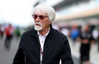 Bernie Ecclestone durante o Grande Prêmio da Hungria de F1 em 2025 
