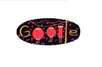 Doodle homenageia o Festival de Lanternas nas páginas do Google em Taiwan, Hong Kong e na China