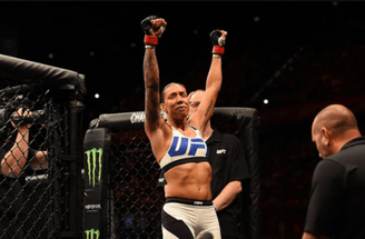 Germaine de Randamie é a campeã peso-pena feminino do UFC (FOTO: Reprodução/UFC)
