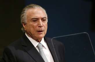 Temer em discurso na Assembleia-Geral da ONU
  19/9/2017    REUTERS/Shannon Stapleton