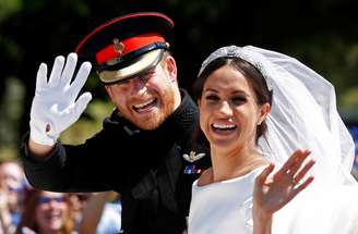 Príncipe Harry e a mulher, Meghan Markle 19/05/2018 REUTERS/Damir Sagolj