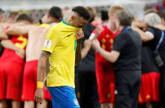 Neymar lamenta derrota para a Bélgica