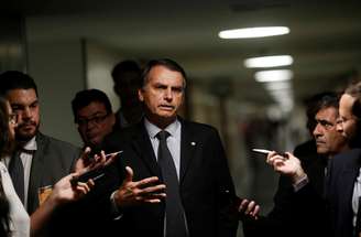 Federal deputy Jair Bolsonaro, a presidential candidate for the Social Liberal Party (PSL), is seen at the National Congress in Brasilia, Brazil August 7, 2018. REUTERS/Adriano Machado - RC1B2240DA40