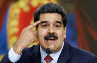 Presidente da Venezuela, Nicolás Maduro, durante coletiva de imprensa em Caracas 25/01/2019 REUTERS/Manaure Quintero