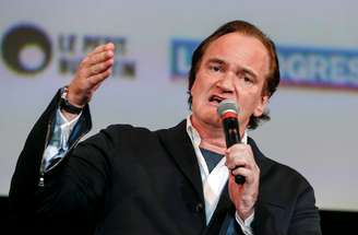 Quentin Tarantino discursa em abertura de festival em Lyon, na França
08/10/2016 REUTERS/Robert Pratta