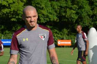 O último clube do ex-são paulini Maicon foi oAl Nassr-(Érico Leonan / saopaulofc.net)