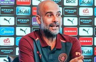 O espanhol Pep Guardiola, que levou o Manchester City à conquista da tríplice coroa na temporada passada. - Foto: Divulgação/Manchester City
