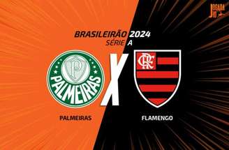 Fotos: Marcelo Cortes/Flamengo - Cesar Greco/Palmeiras - Legenda: Palmeiras e Flamengo se enfrentam no Brasileirão