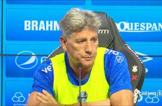 Reprodução/Grêmio TV - Legenda: Renato citou prejuízo técnico e psicológico dos times do Sul