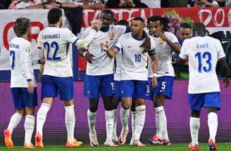 Alberto Pizzoli/AFP via Getty Images - Legenda: Momento do gol contra marcado pelo zagueiro Wöber -