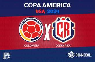 Colômbia enfrenta a Costa Rica e, se vencer, garante vaga nas quartas de final da Copa América: