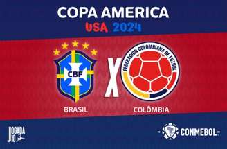 Brasil e Colômbia se enfrentam nesta terça-feira –