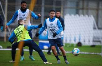 Grêmio treinou nesta sexta-feira no CT Luiz Carvalho –