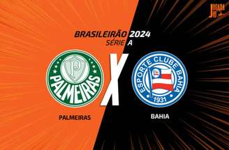 Palmeiras e Bahia duelam no Allianz Parque, pelo Campeonato Brasileiro