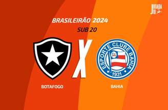 Botafogo e Bahia se enfrentam pelo Brasileirão Sub-20 –