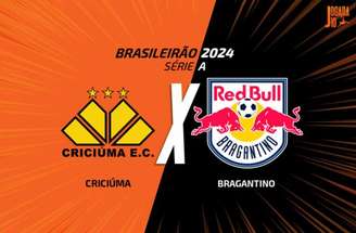 Criciúma e Red Bull Bragantino medem forças em jogo atrasado pela 19ª rodada do Campeonato Brasileiro –