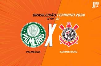 Palmeiras e Corinthians duelam neste domingo pelo Brasileirão –