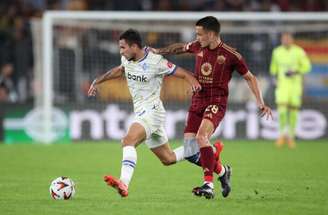 Paolo Bruno/Getty Images - Legenda: Roma subiu na tabela com vitória em casa