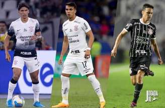 Fotos: Rodrigo Coca/Agência Corinthians - Legenda: Trio é barrado no Corinthians por não renovar contrato