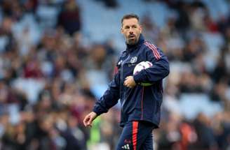 Foot: Carl Recine/Getty images - Legenda: Ruud van Nistelrooy, técnico interino do Manchester United