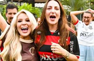 Mulheres de ‘Léo’s’ do Rubro-Negro curtem final de Copa do Brasil juntas –