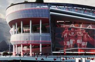 Divulgação - Legenda: Futuro estádio do Flamengo