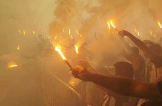 Recepção aos jogadores do Galo no aeorporto de Confins –