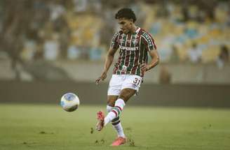 FOTO: MARCELO GONÇALVES / FLUMINENSE F.C. - Legenda: Gabriel Fuentes em Fluminense 1x0 Cuiabá