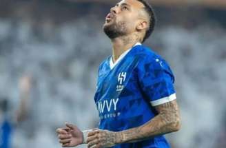 Divulgação Al-Hilal - Legenda: Neymar em ação pelo Al-Hilal