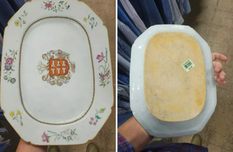 Porcelana rara foi encontrada nos Estados Unidos