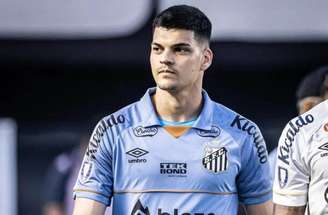 Raul Baretta/ Santos FC - Legenda: Gabriel Brazão foi eleito o melhor em campo no empate com o Novorizontino