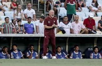 LUCAS MERÇON / FLUMINENSE F.C. - Legenda: Mano Menezes na partida entre Fluminense e Volta Redonda