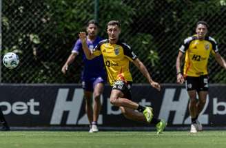 Pedro Souza / Atlético - Legenda: Atletas do Atlético participaram de jogo-treino na Cidade do Galo