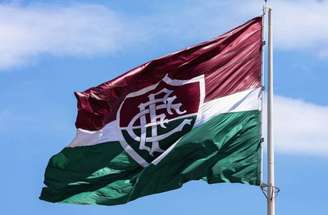 FOTO: MARCELO GONÇALVES / FLUMINENSE F.C. - Legenda: Bandeira do Fluminense