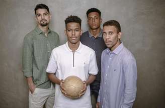 Divulgação - Legenda: Jogadores do Palmeiras com roupas da marca