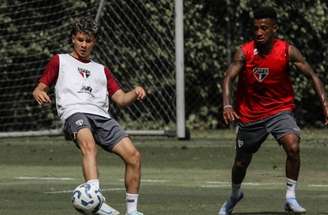 Erico Leonan / São Paulo FC - Legenda: São Paulo ainda treina neste sábado de olho no jogo contra o Galo